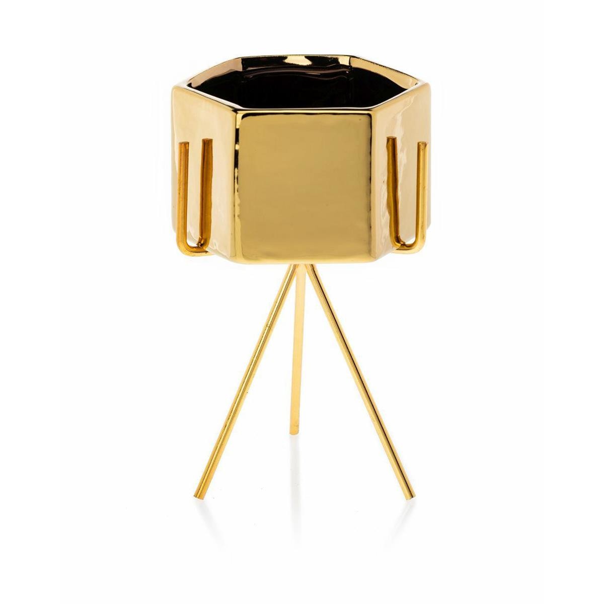 Doniczka Sashi Gold 18,5 cm
