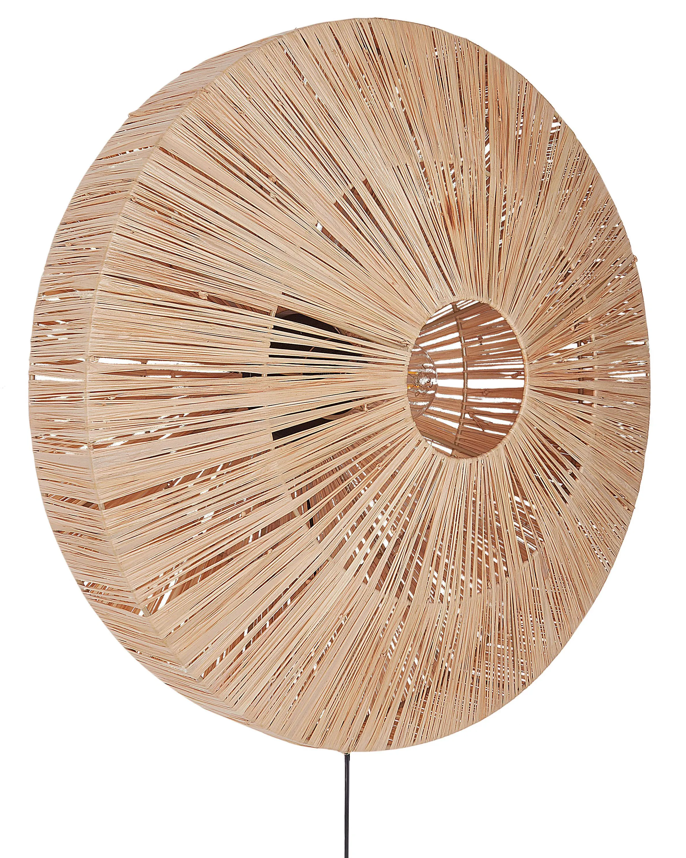Wall Lamp LUMUT Wicker Natural