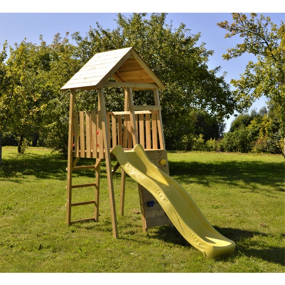 Kletterspielturm »Falke«, BxHxT: 110 x 270 x 300 cm, natur