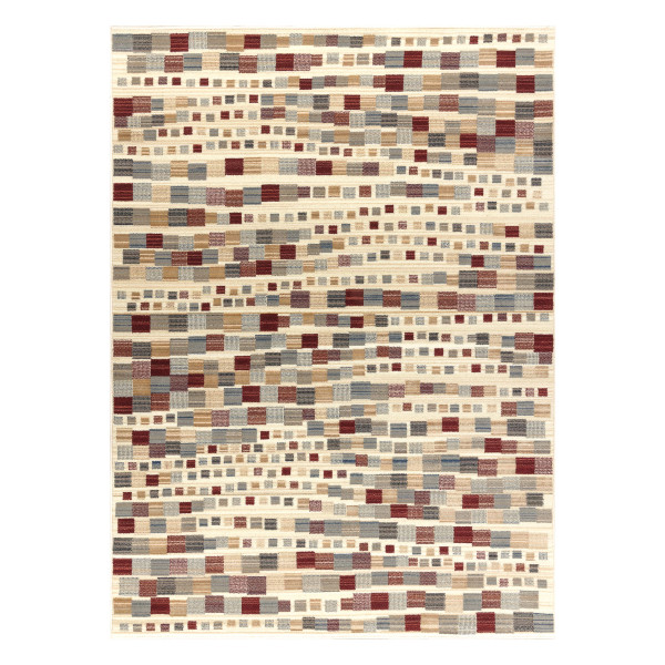 Dywan wełniany KILIM 7950/52933 Geometryczny beż / szary / 120x160 cm