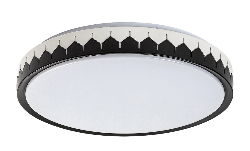 Plafon MALIN z pilotem okrągły szary LED 1x24W 40cm 1500lm IP20 Rabalux