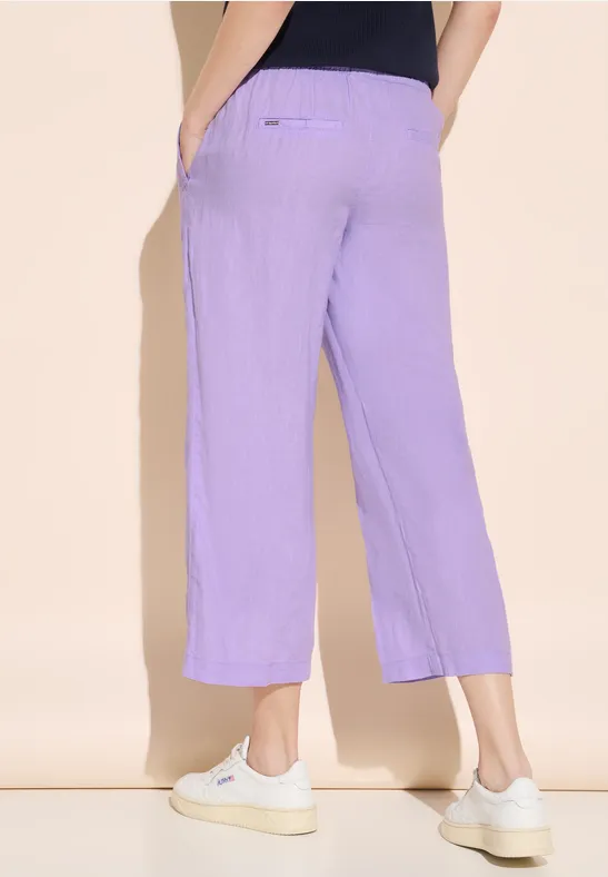 7/8 Culotte Leinenhose