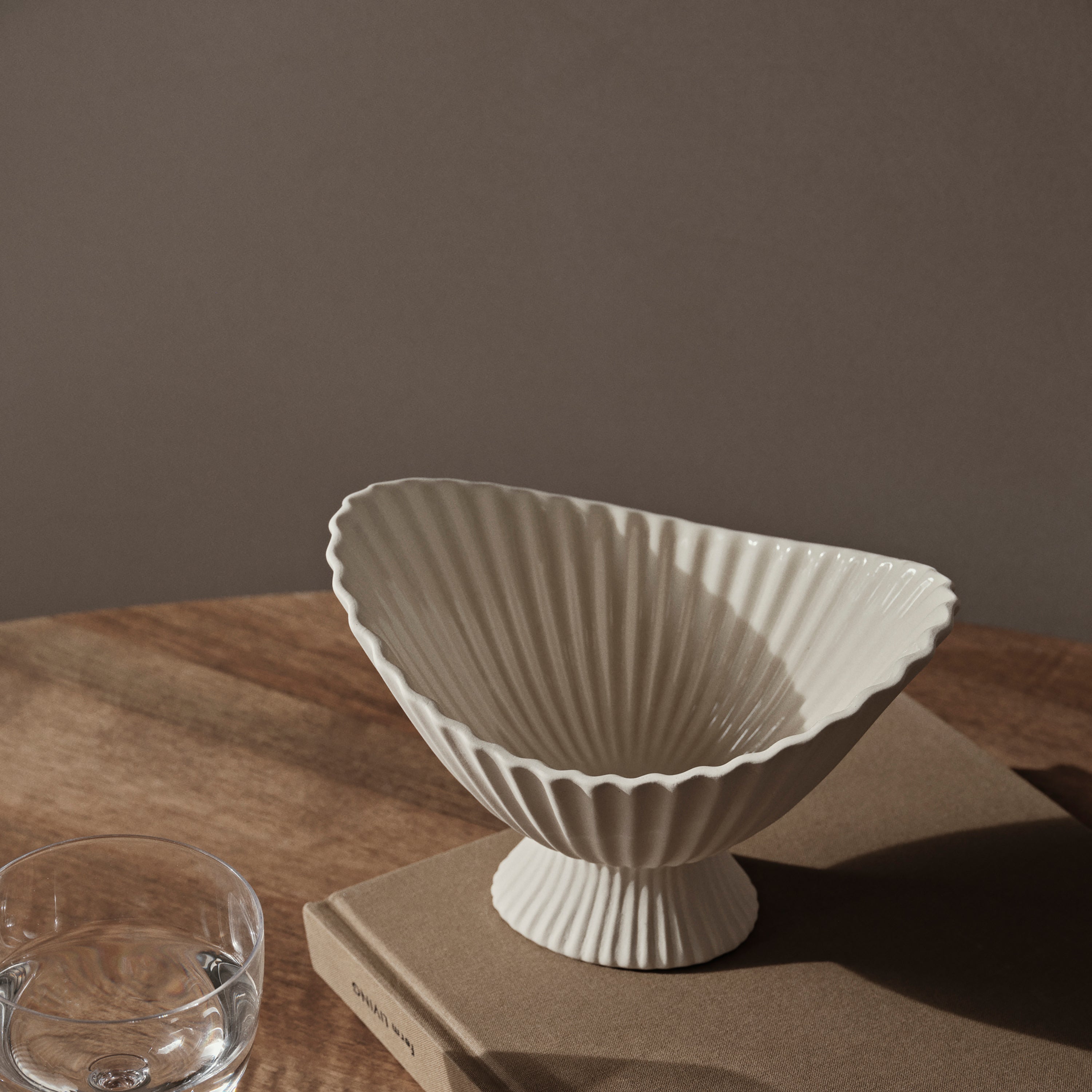 Ferm Living Fountain Schaal S - Off-White