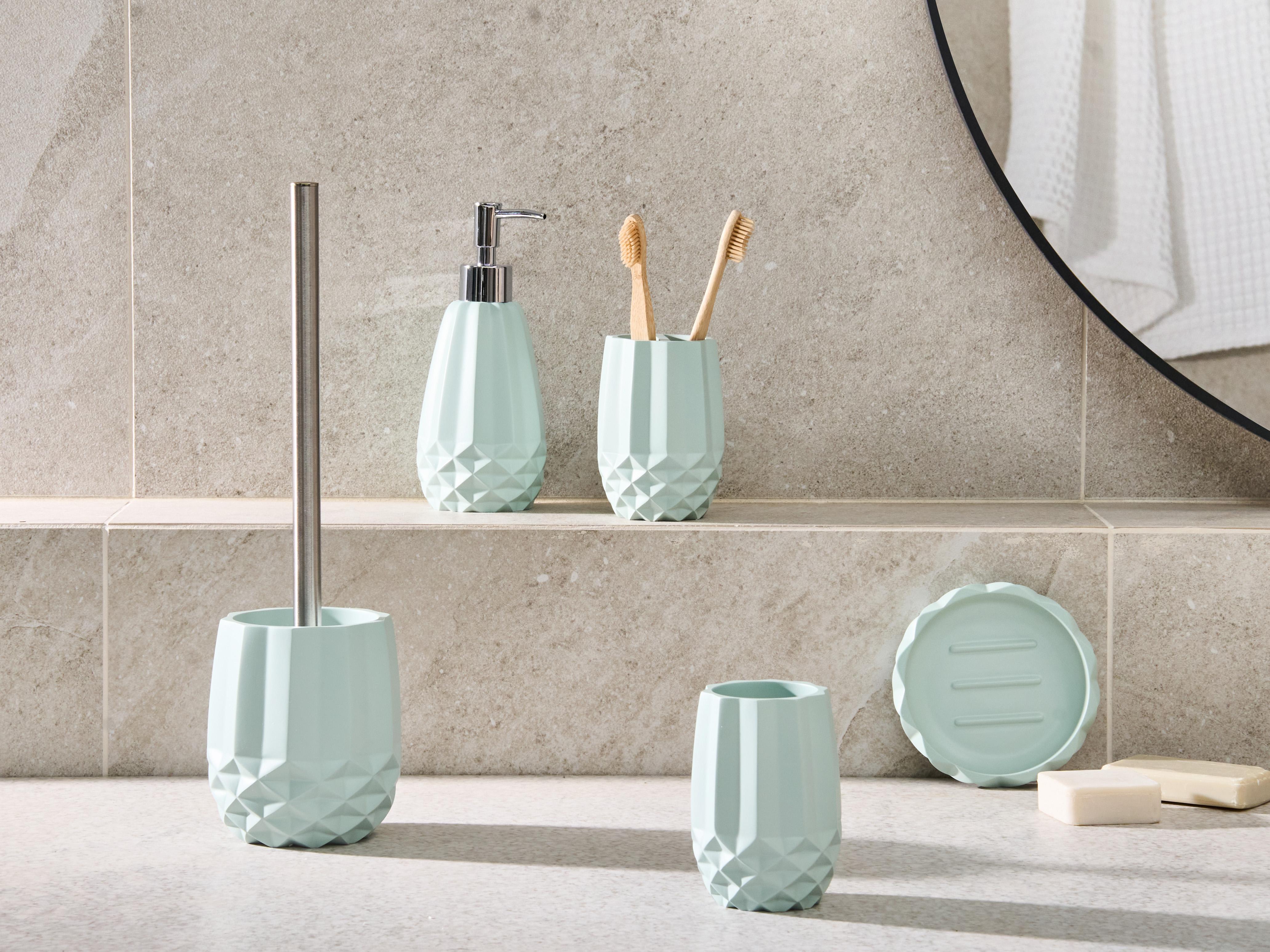 5-Piece Bathroom Accessories Set SAMIRIA Mint Green