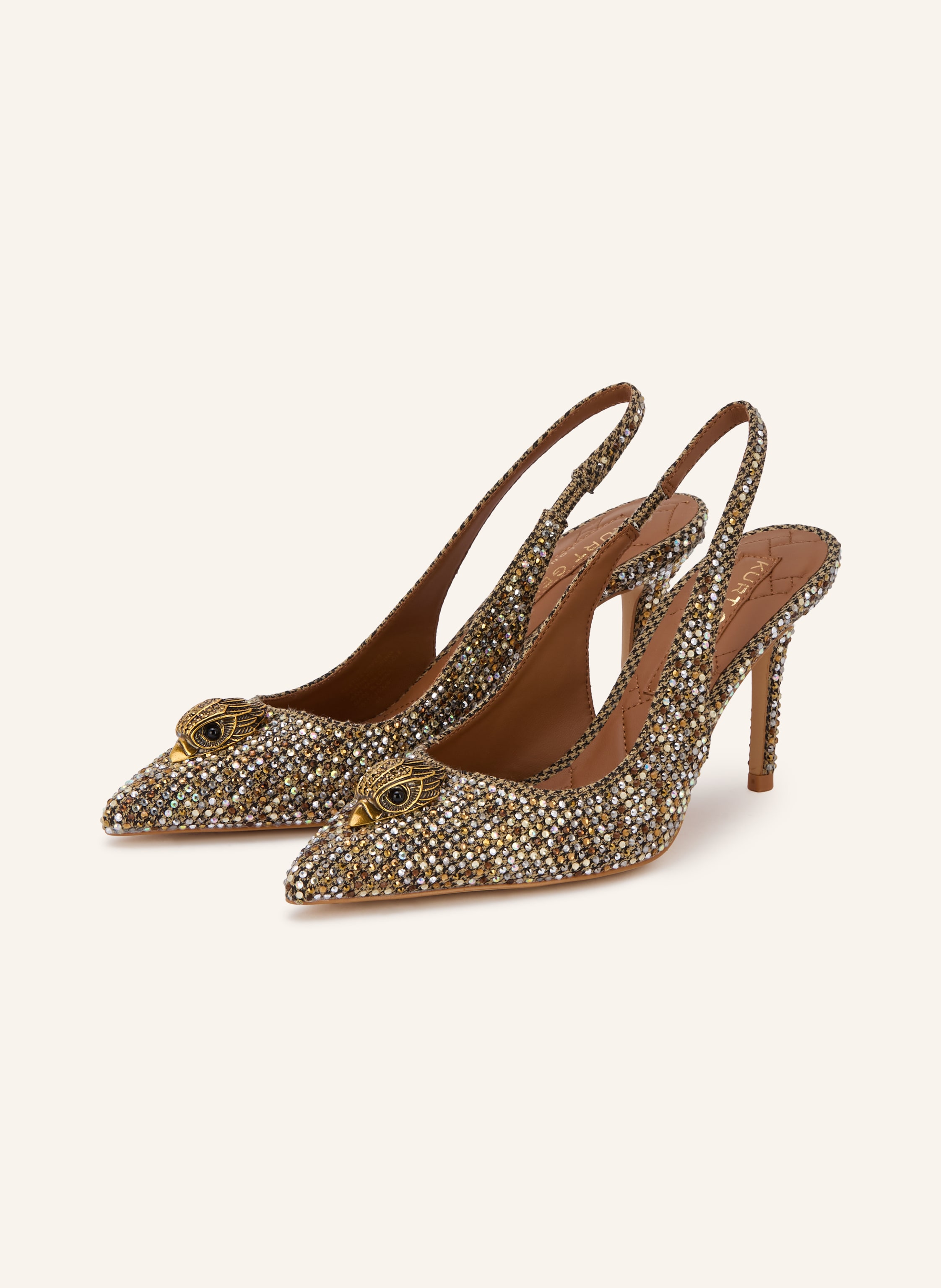 KURT GEIGER Slingpumps BELGRAVIA mit Schmucksteinen