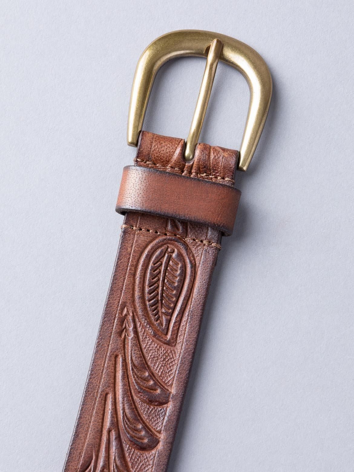 Lakeland Leather Embossed Leather Belt