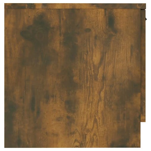 NNEVL Bedside Cabinet Smoked Oak 40x39x40 cm