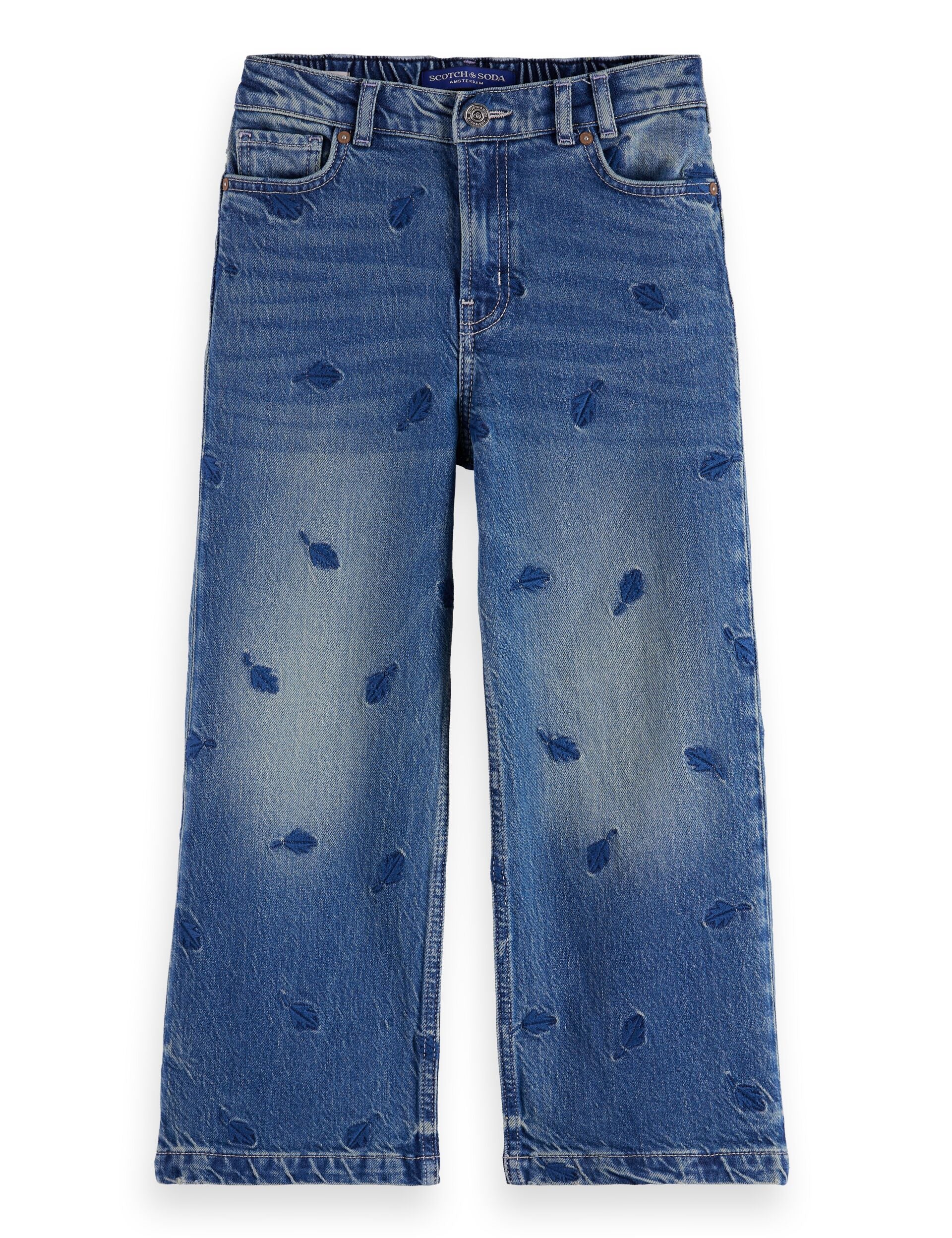 Girls' The Deep loose jeans — Best of Blauw