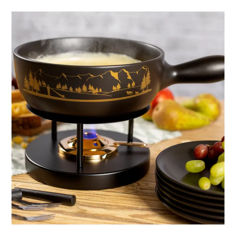 Fondue-Set ALPENPANORAMA