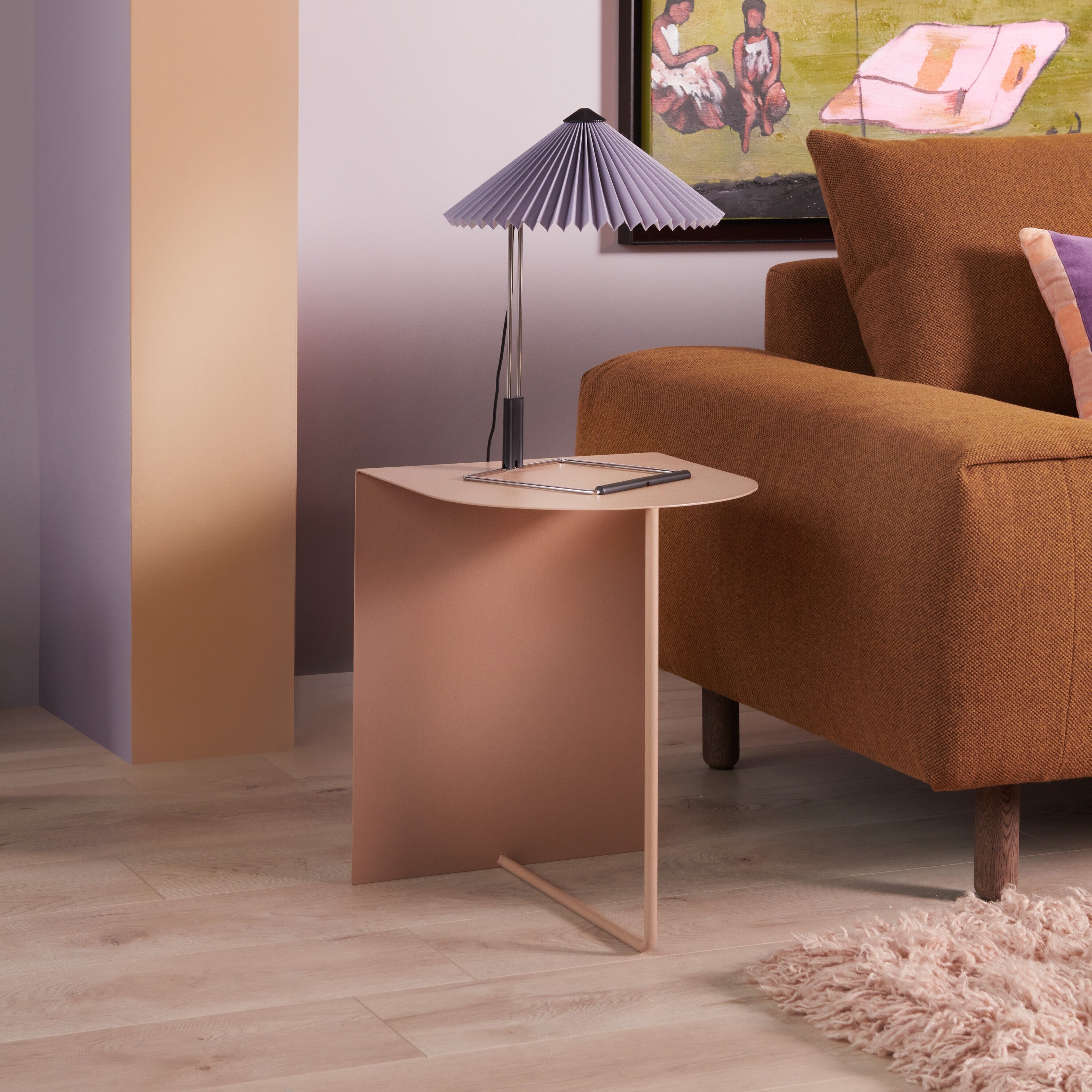 by fonQ Corner Bijzettafel - Perzik