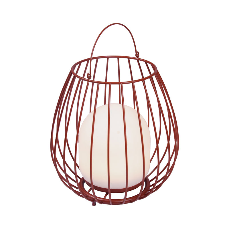 Nordlux Jim Draagbare Tafellamp Buiten - Ø28cm - LED - IP54 - Rood