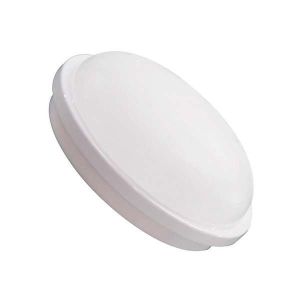 Applique LED Murale 20W Blanche Ronde IP65 - Blanc Froid 6000K - 8000K - SILAMP