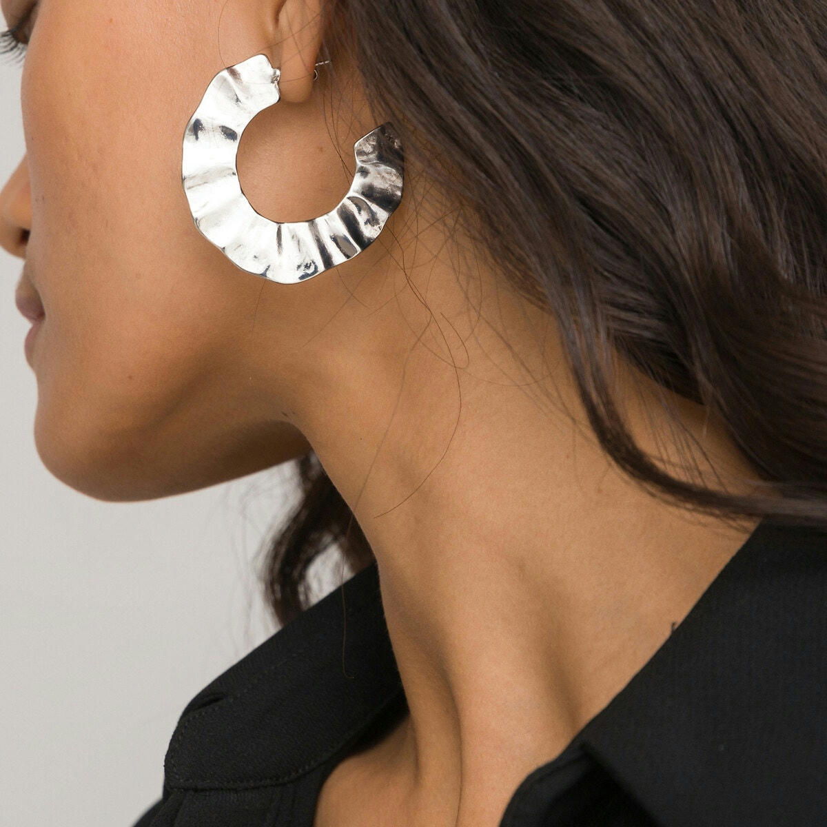 Boucles d'oreilles style créole