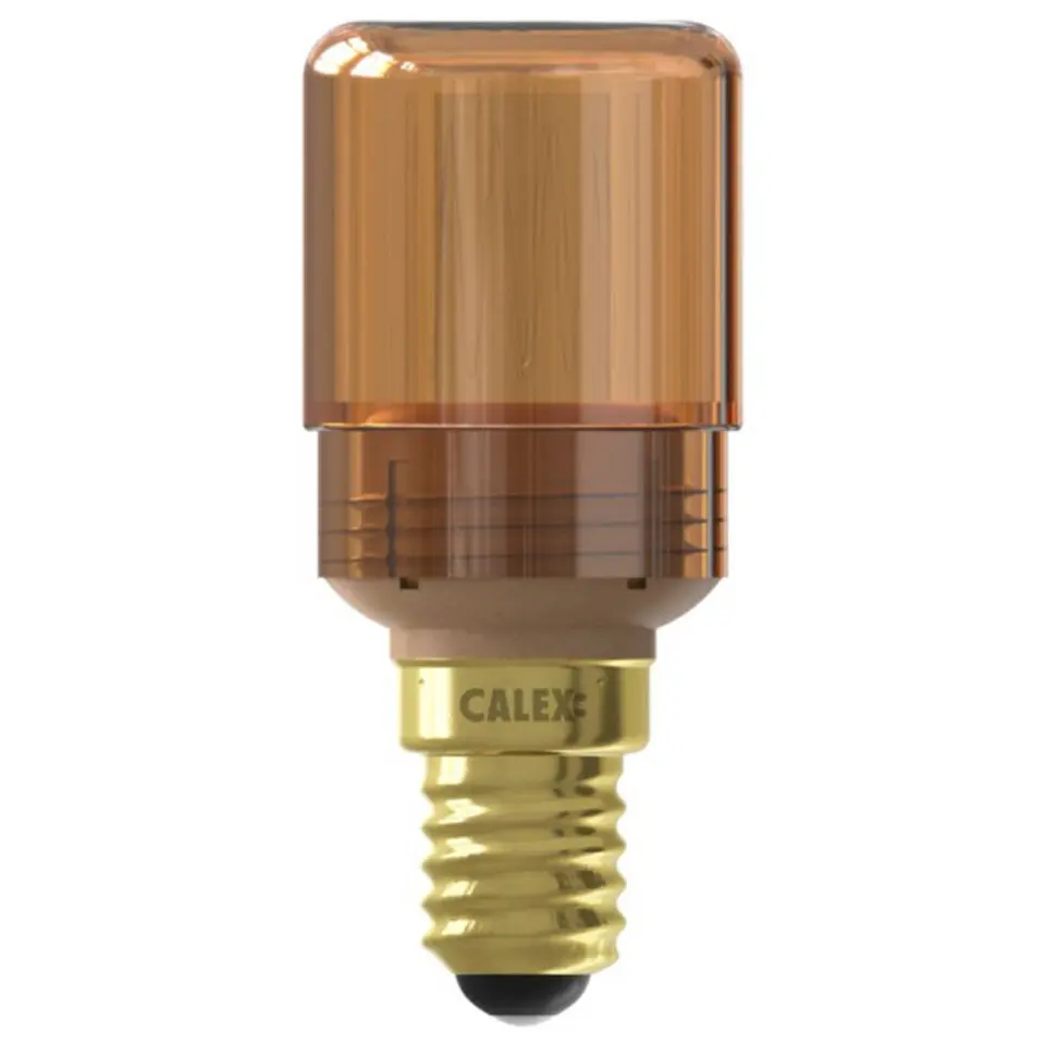 Calex LED glasvezel - SMD - goudkleur - E14 - 2.3W - 65LM - dimbaar