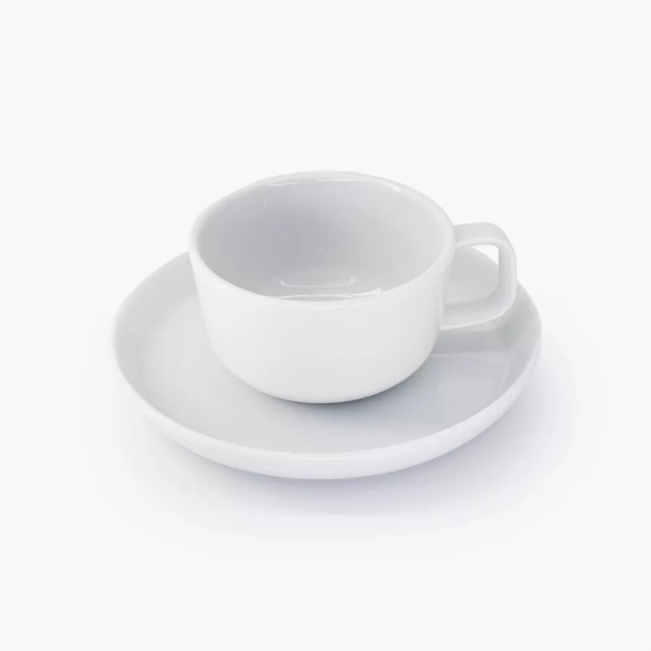 Filiżanka ze spodkiem DUKA NORD 200 ml 15 cm