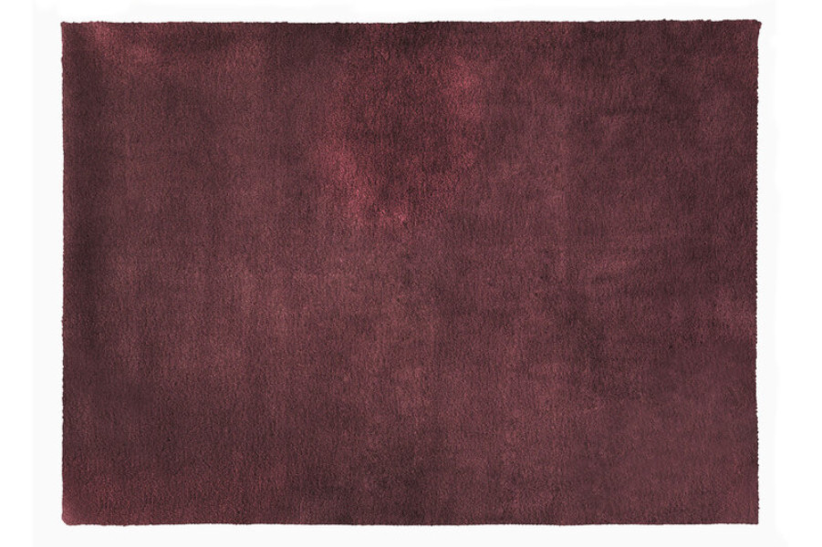 Dywanik łazienkowy 50x70 Marcelo bordowy miękki futerkowy