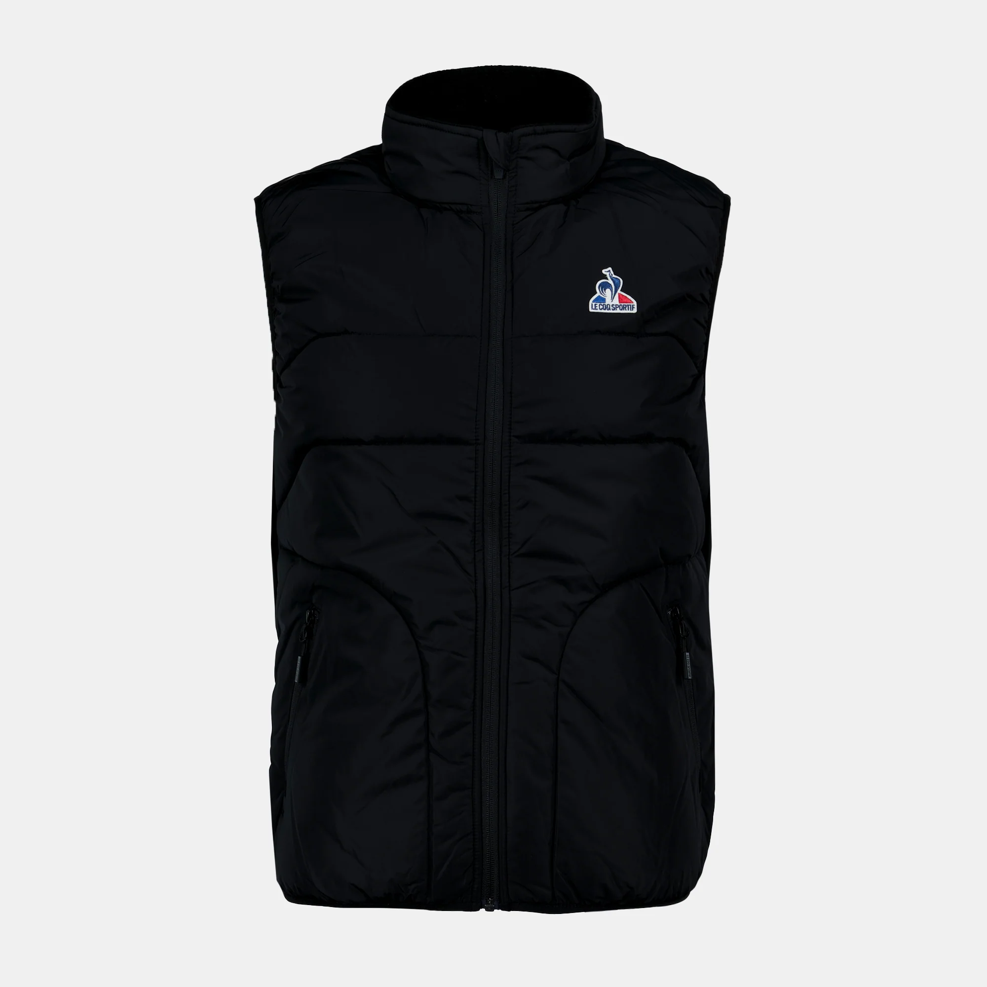 Doudoune sans manches Essentiel déperlante avec badge logo brodé