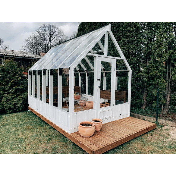 Gewächshaus »Emilia«, 8,2 m², Holz/Glas