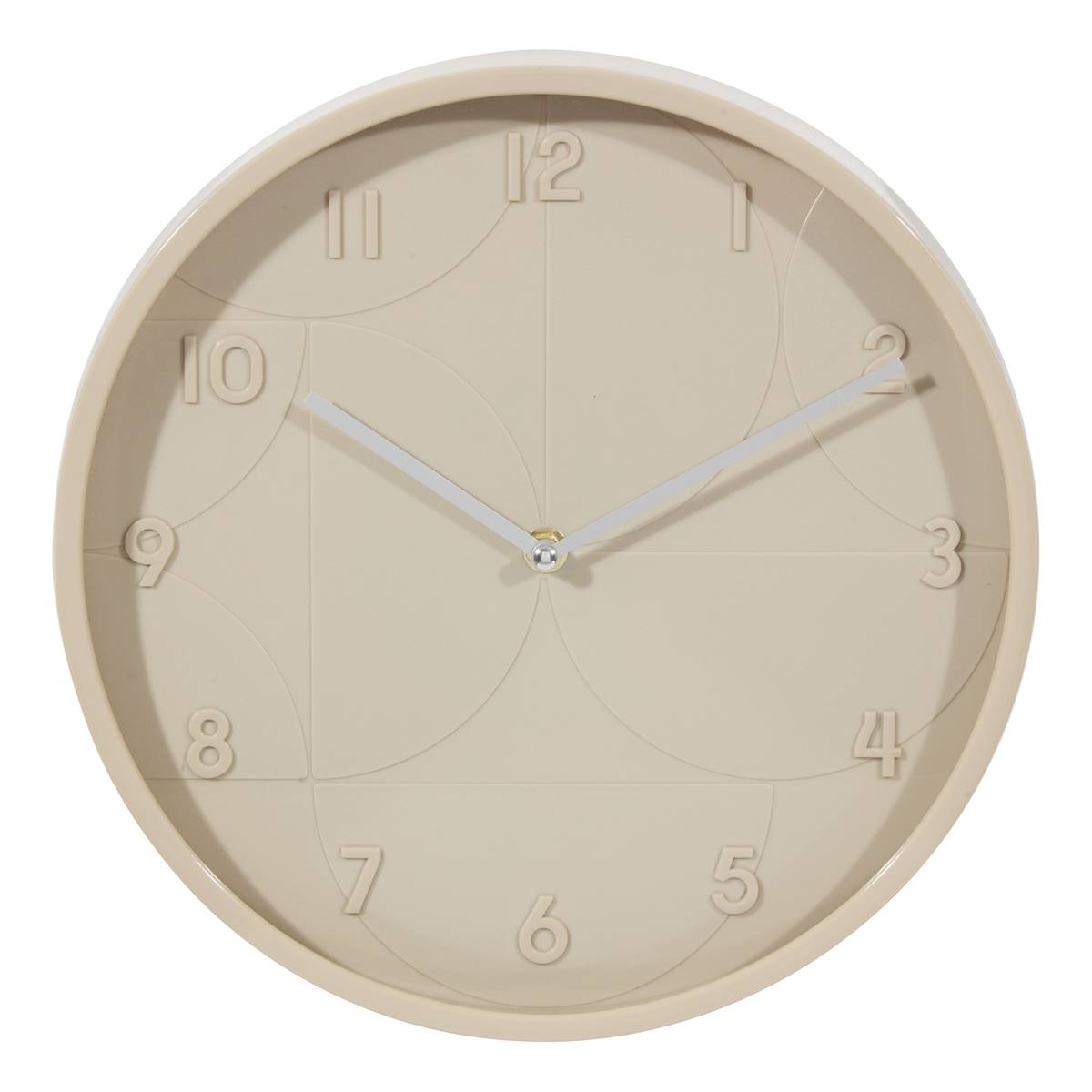 3D Clock "Samy" Sand, 30x4.2 cm
