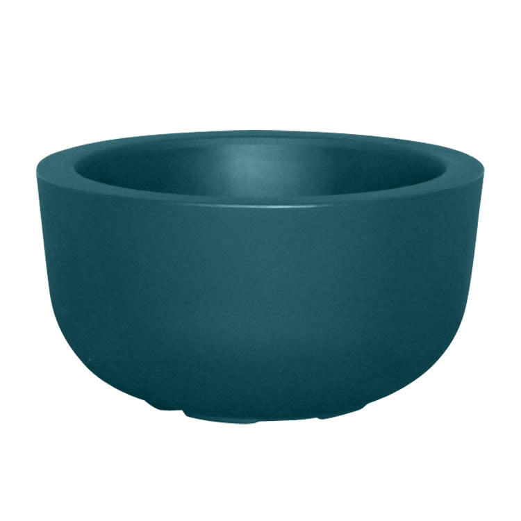 CUP - Pot à fleur en résine recyclable vert paon D47cm