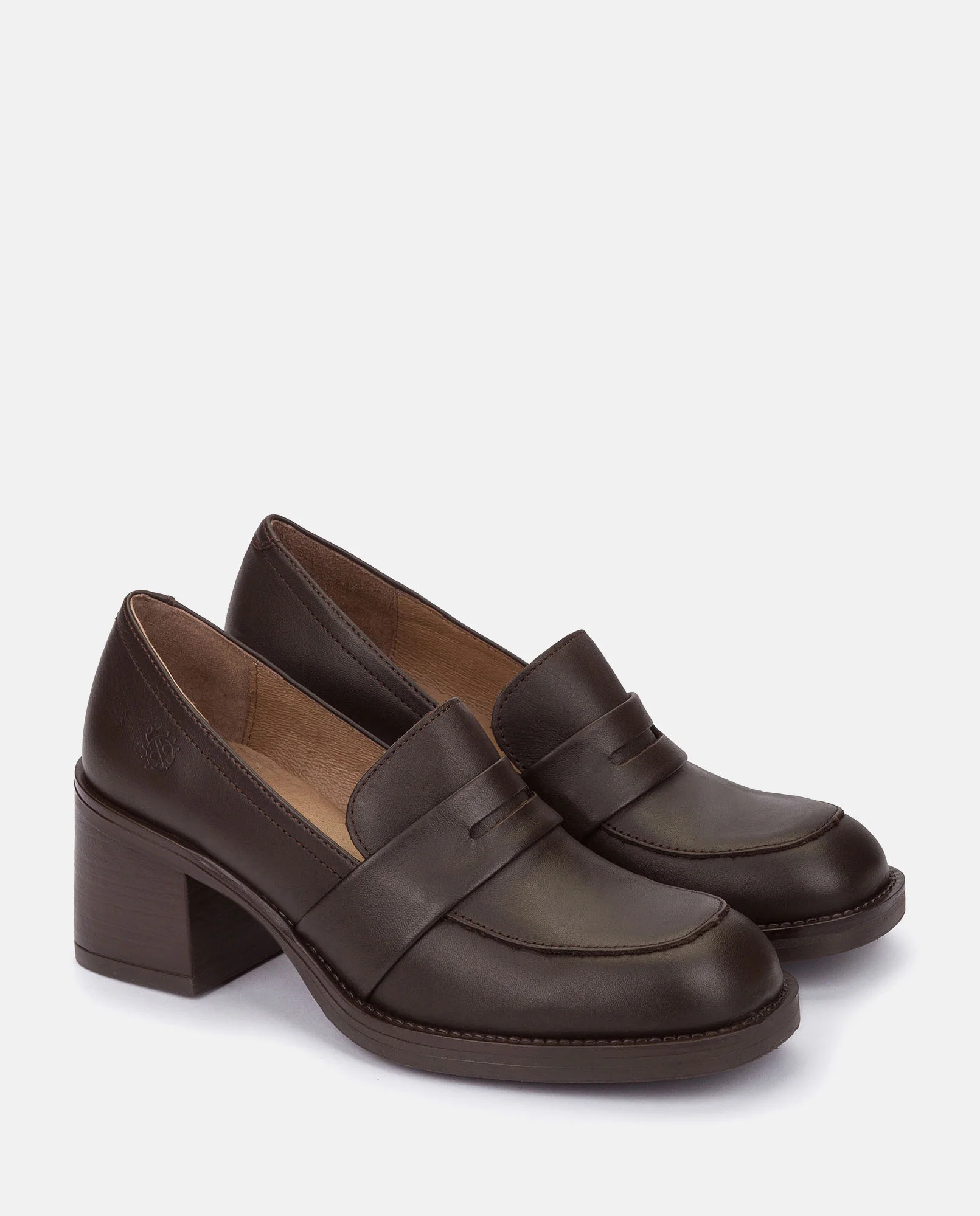 Zapato de tacón LANDAS-001 MARRON