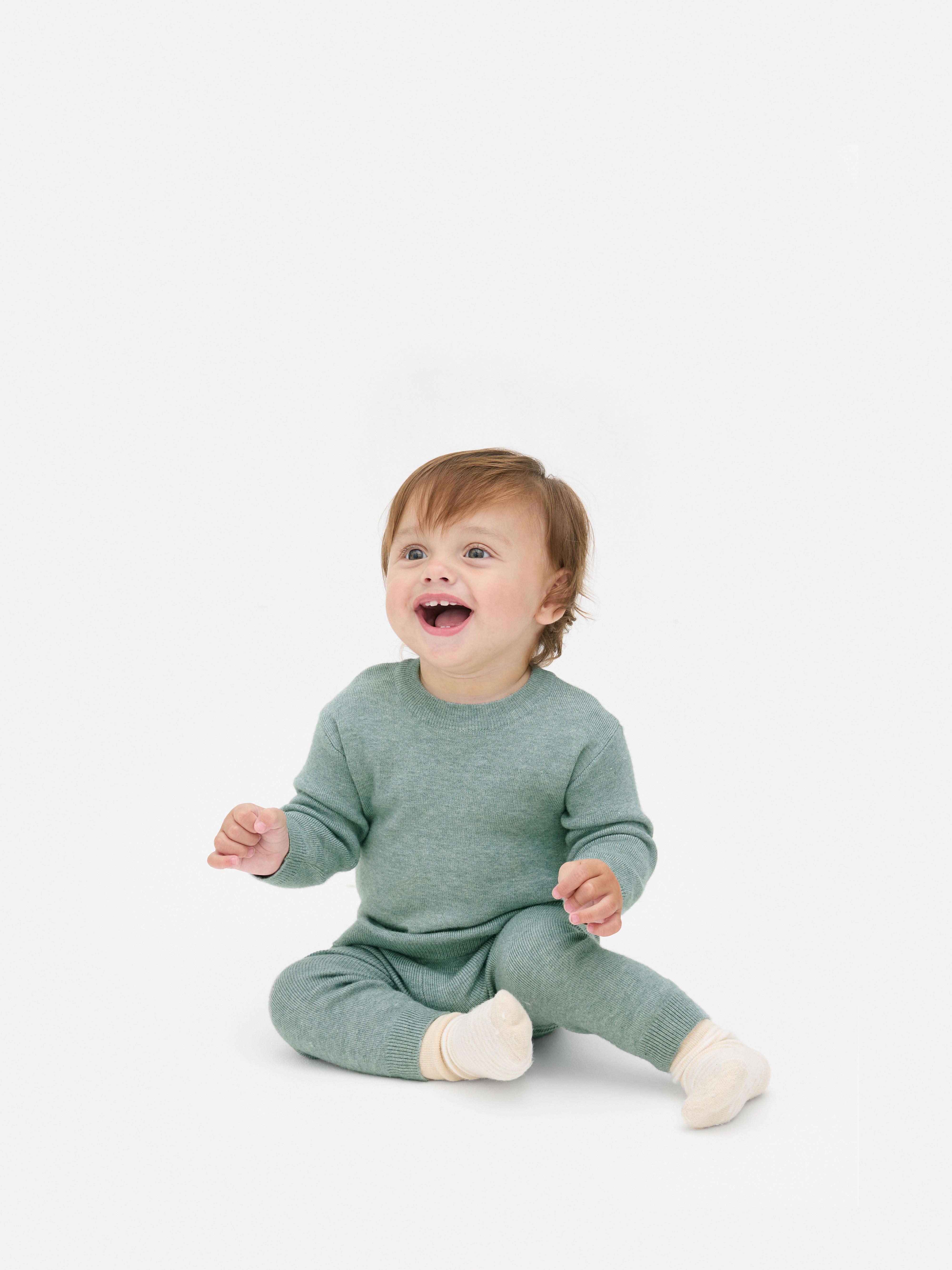 0-36mths | Knit Sweater and Leggings Set