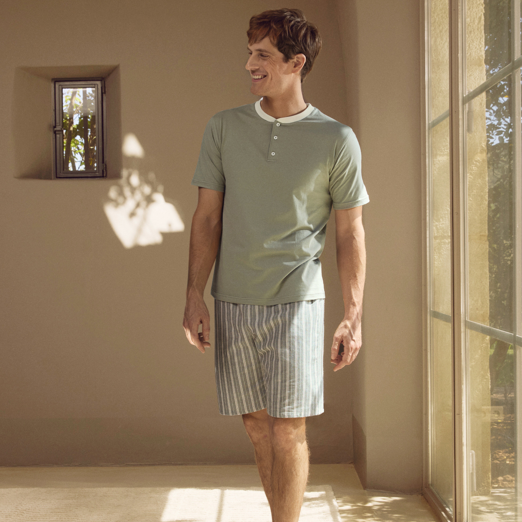 Pyjama shortÉlégance nocturne