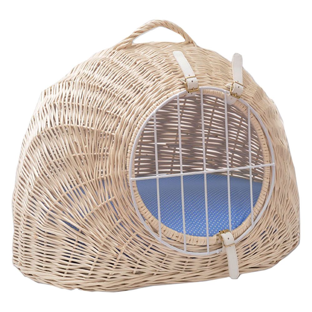Aumüller Wicker Basket with Cushion