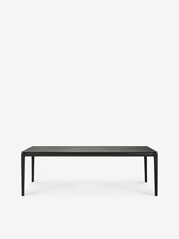 Table bok chene noir 240 cm - ethnicraft noir