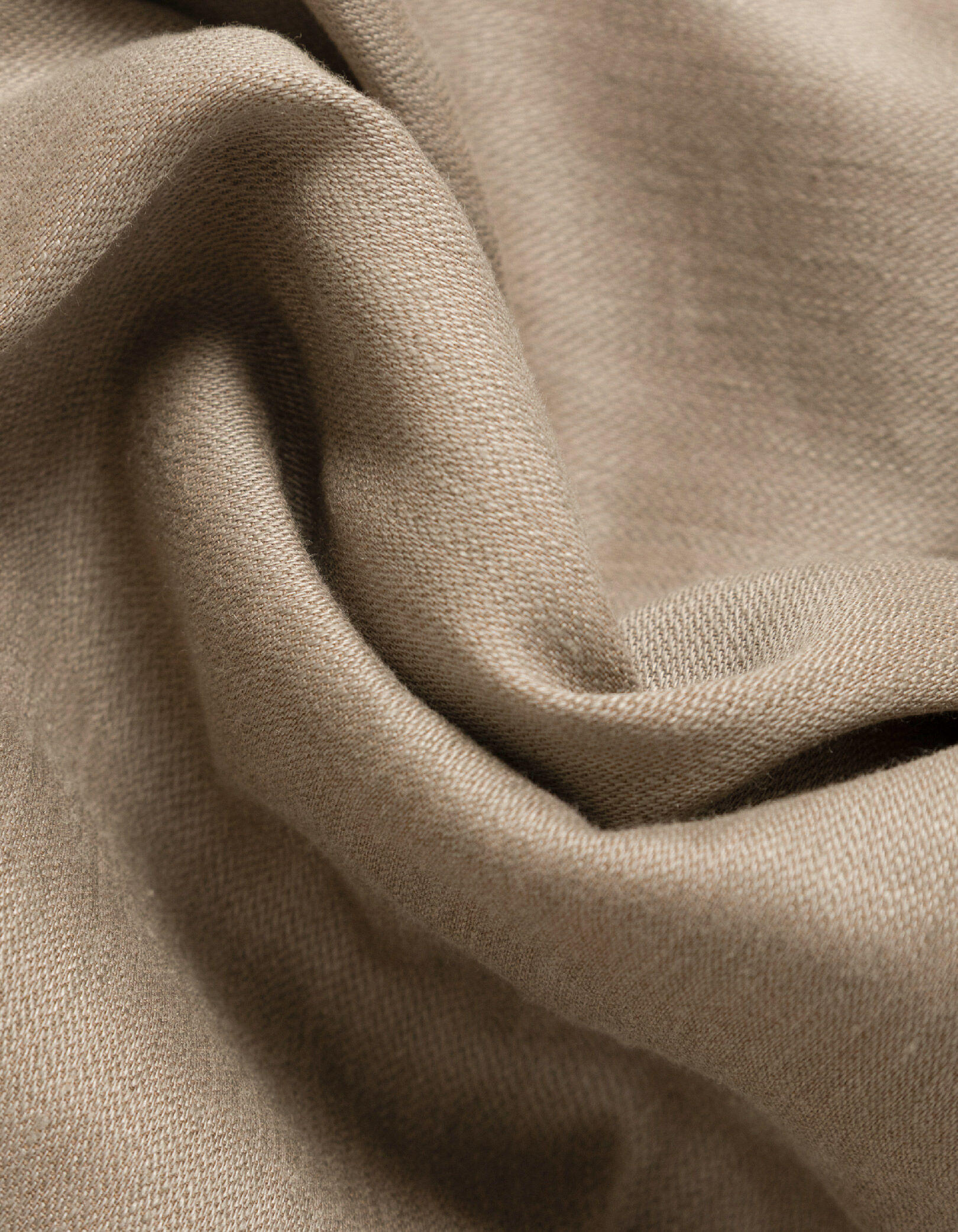Jogpant de costume beige foncé lin mélangé Homme