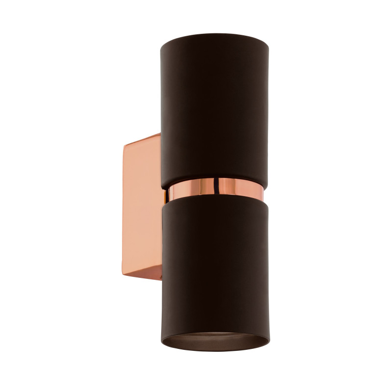 Applique LED Passa marron GU10 2 x 3,3 W EGLO