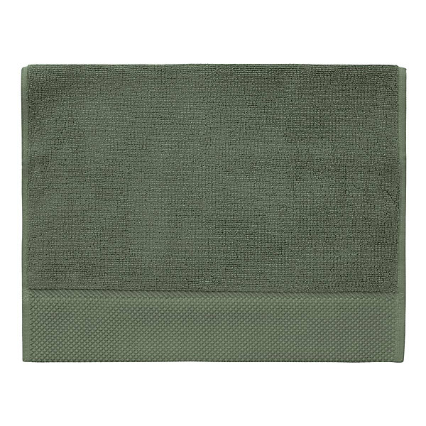 3 grandes serviettes invité Zéro Twist 560 g/m² Eucalyptus 40x60 cm SENSOFT