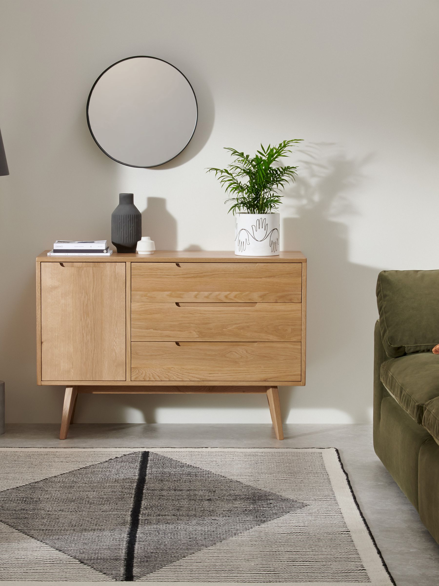 Jenson Compact Sideboard in Oak
