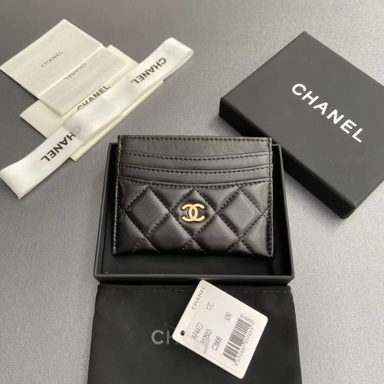 Chanel Classic Quilted Card Holder