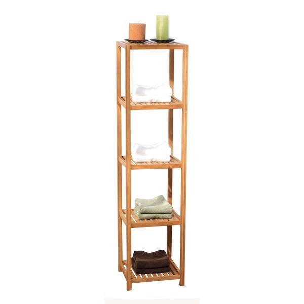 Simple Living Bamboo 5-tier Shelf