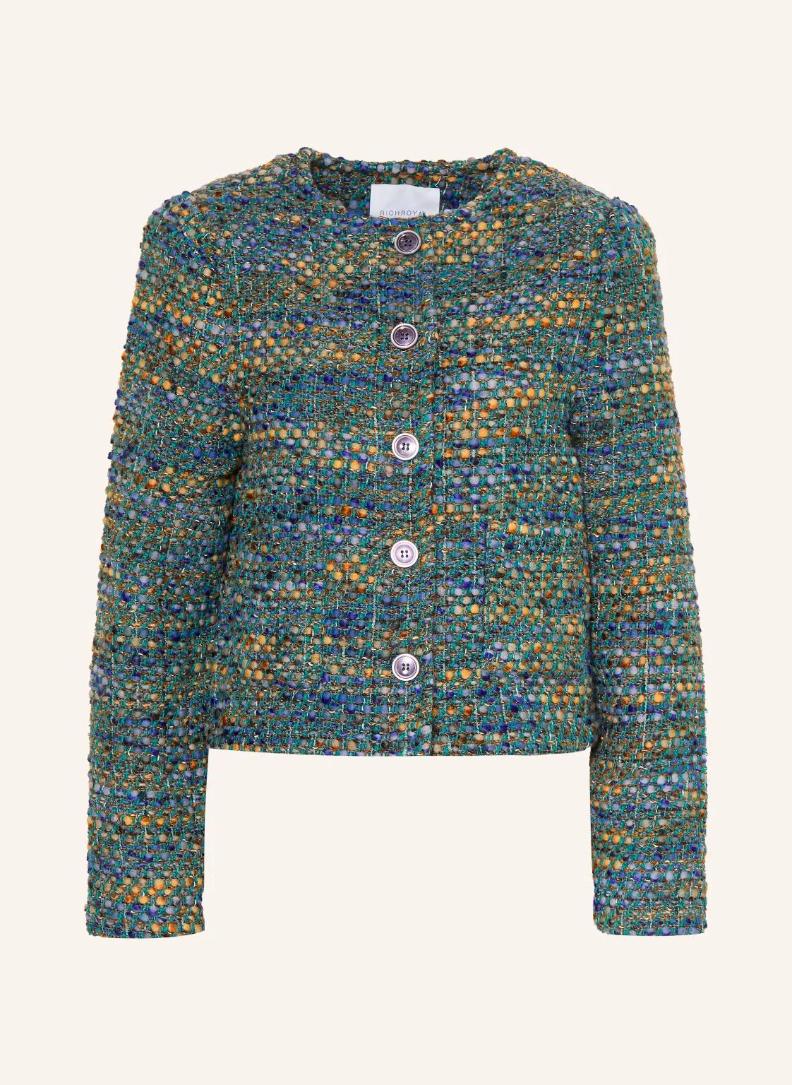 Rich & Royal Kastenjacke aus Bouclé
