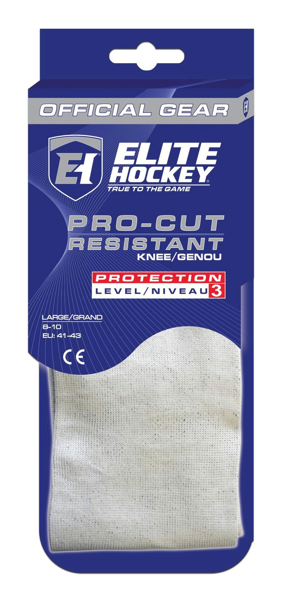 Elite Pro-Cut Resistant Protection Hockey Socks, Assorted Sizes