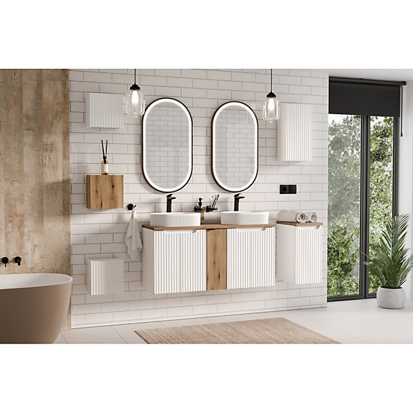 Meuble de rangement VANOBlanc alpin1 porteL30 x P18 x H57 cmMeuble suspendu