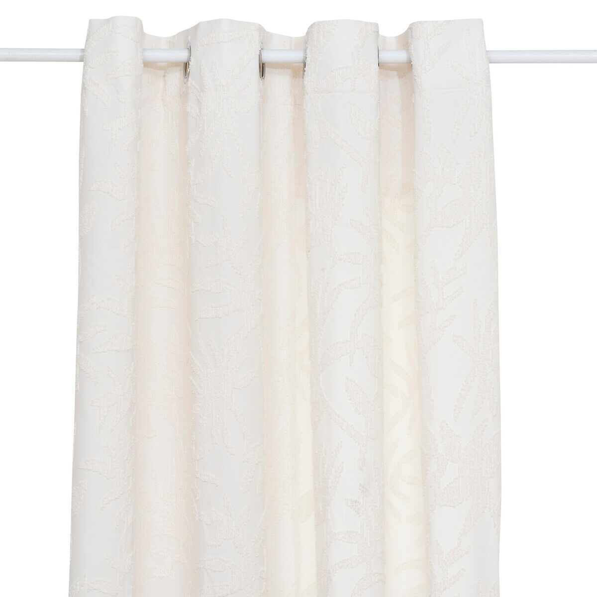 Cortina jacquard WILLOW marfim 135x260cm