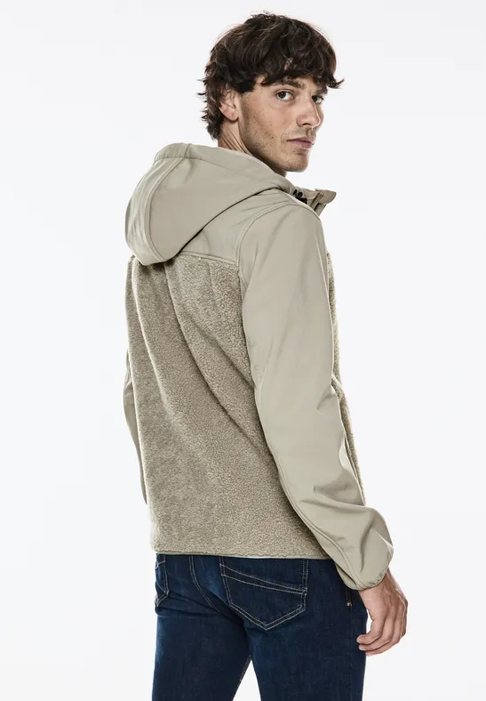 Softshelljacke Teddydetails