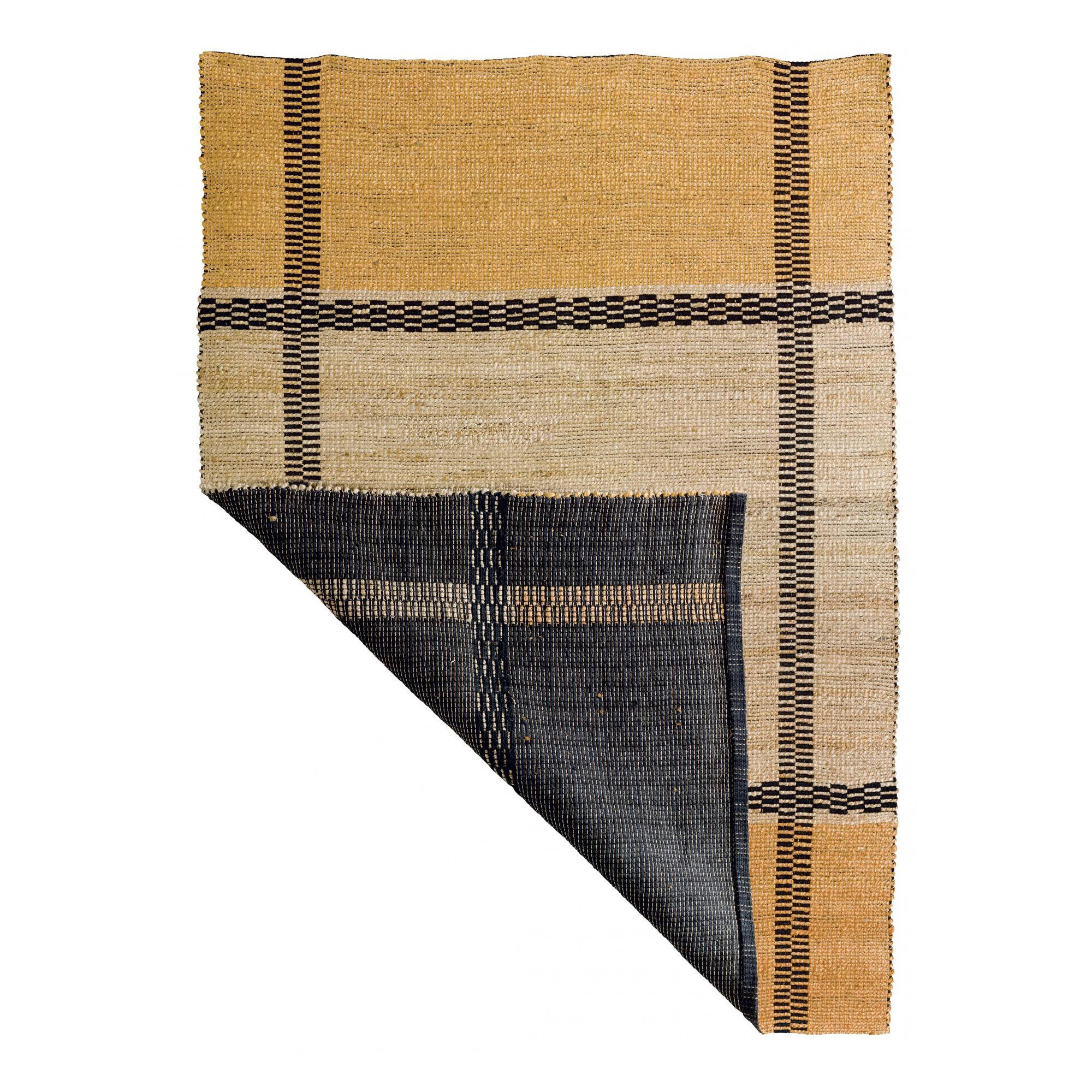 EDEN - Tapis  en jute ocre 160 x 230