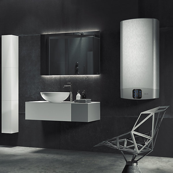 Chauffe-eau électrique connecté plat 80 L Ariston Velis Evo Dry