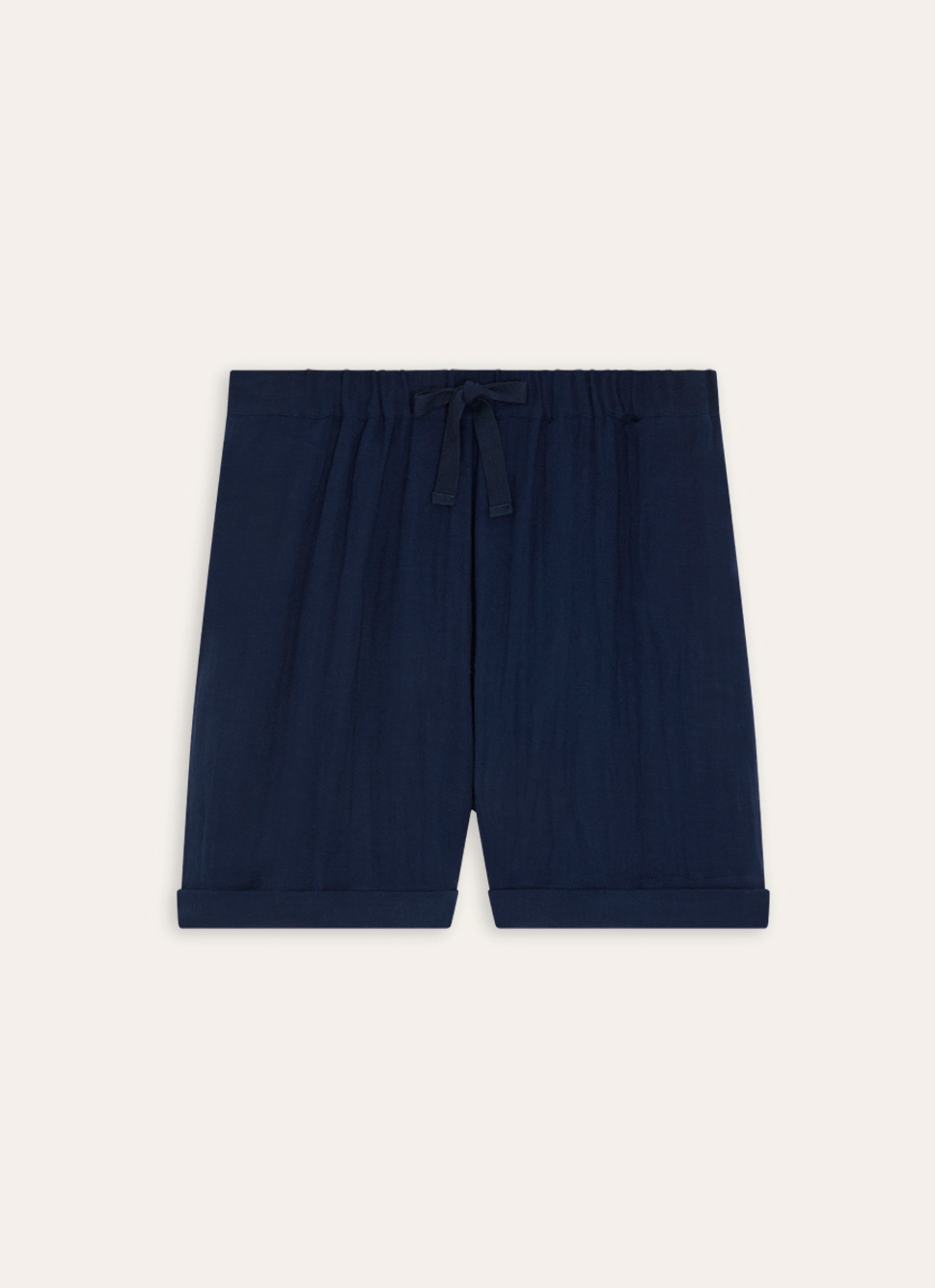 SHORT EN GAZE DE COTON FUSCHIA