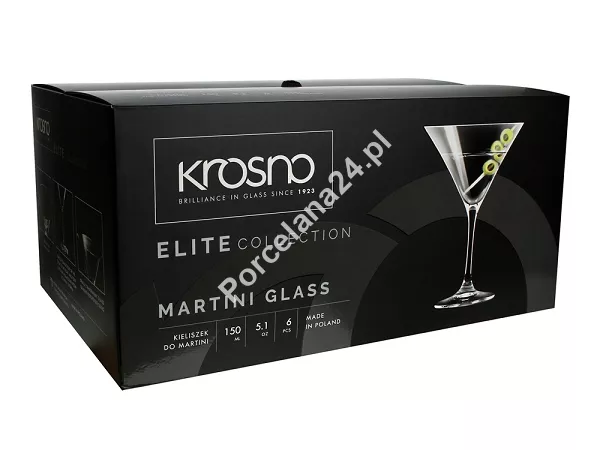 Kpl. kieliszków do martini 150 ml (6 szt) Krosno - Avant - Garde 8235