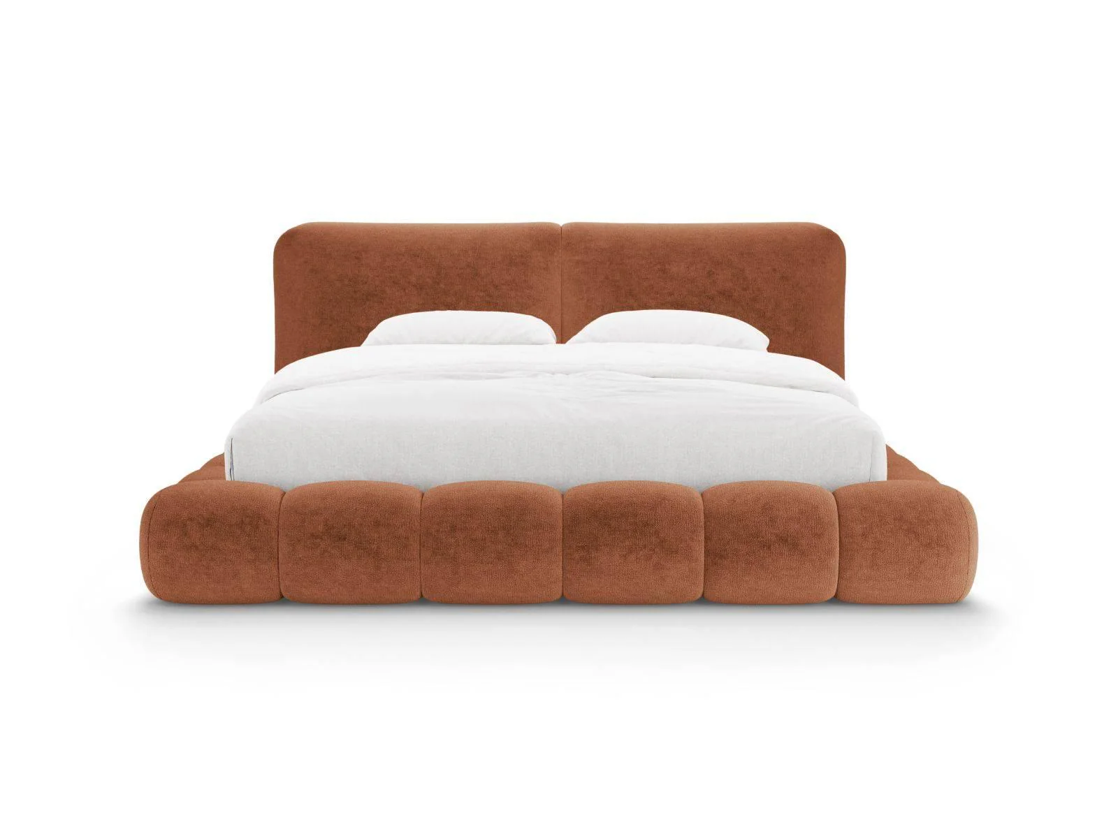 Bedframe Solange chenille 140 x 200 met opbergruimte