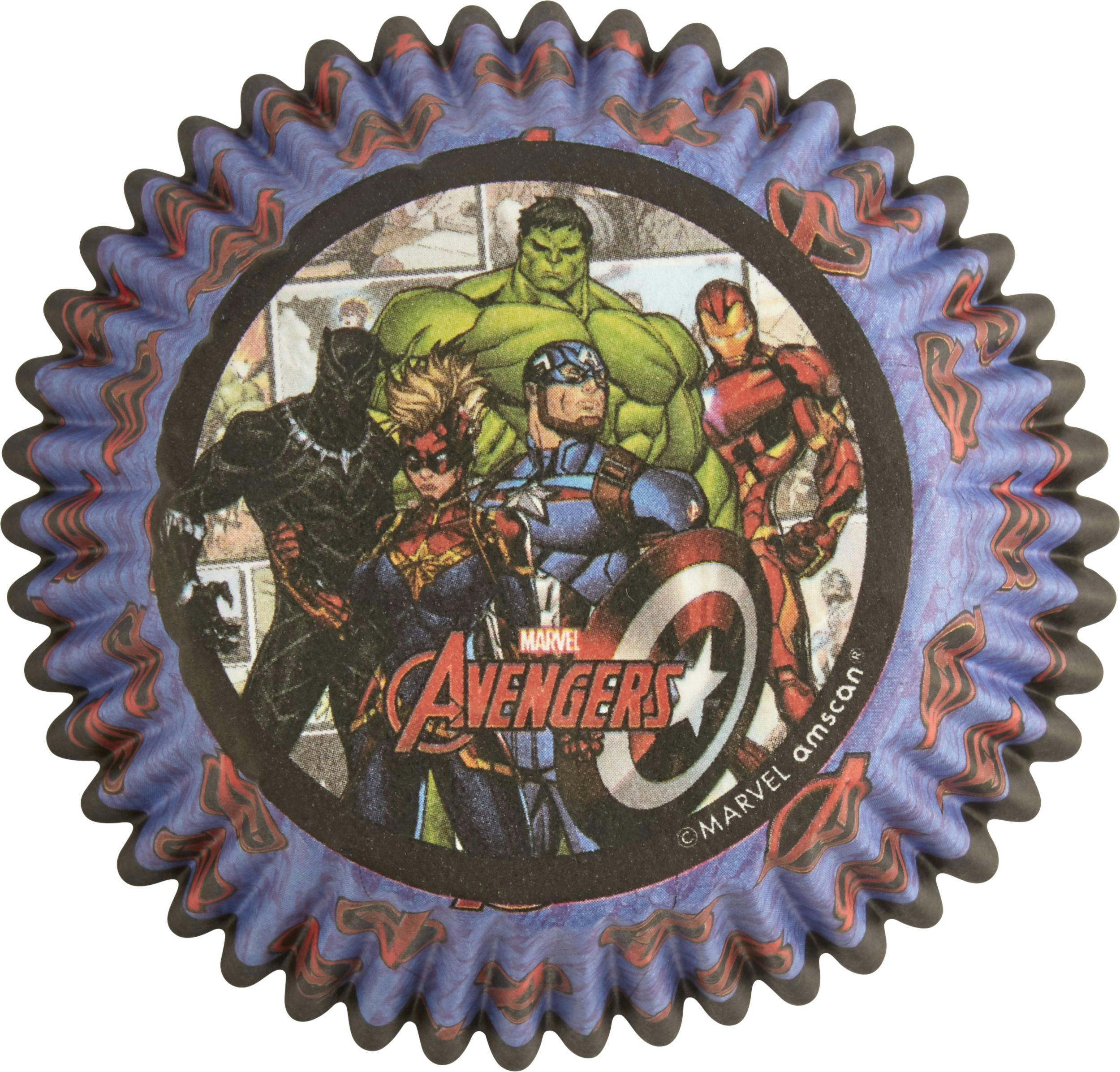 Marvel Powers Unite Birthday Party Cupcake Decorating Kit, 48-pc
