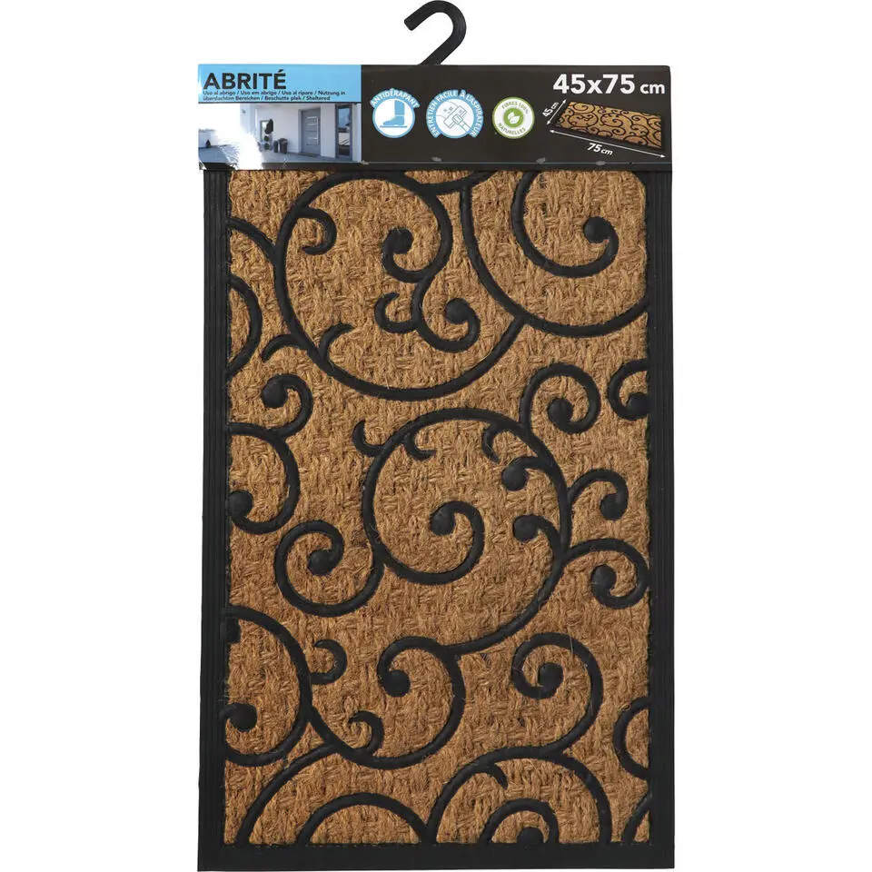 Luance Warm Welcome Deurmat - anti slip - rechthoek - 75 x 45 cm