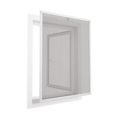 Cadre moustiquaire de fenêtre en alu blanc 130 x h.150 cm