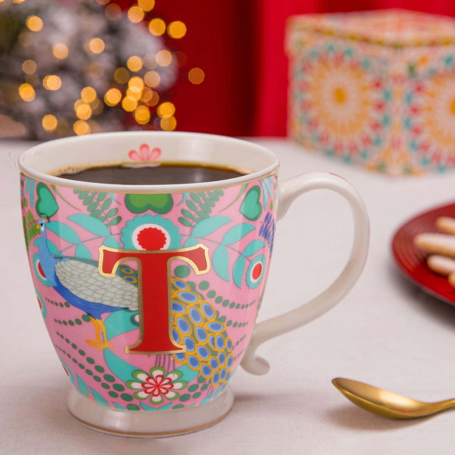 Tazza mug lettera T 450 ml Royal Garden