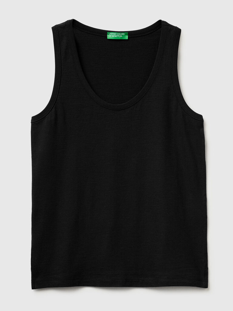 Tank top in lightweight cotton